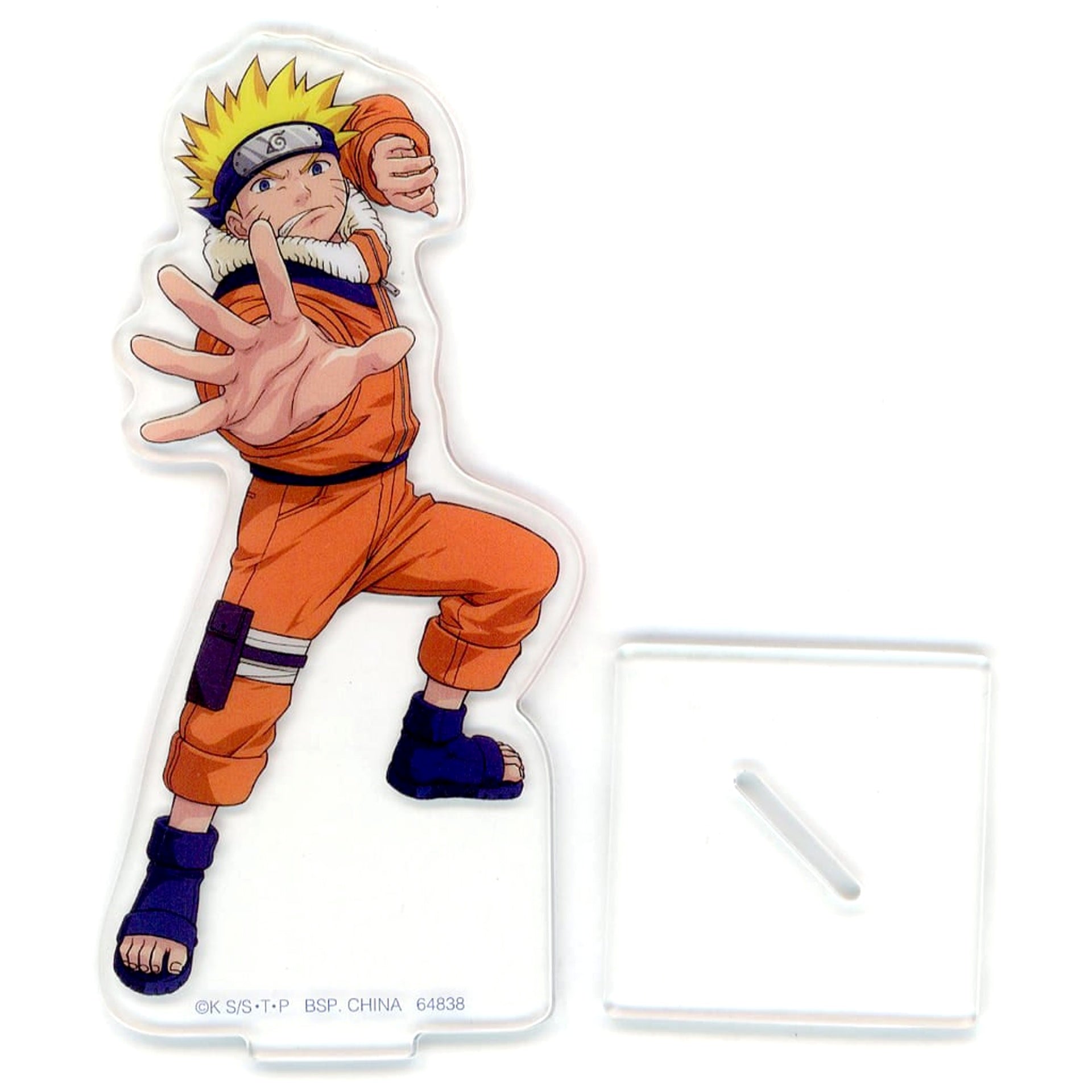 Naruto Naruto Uzumaki Ichiban Kuji Land of Waves Arc Acrylic Collection Prize G [USED]