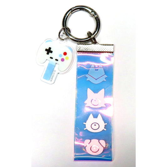 Shirakami Fubuki Virtual YouTuber Hololive GAMERS fes. Cho Cho Cho Cho Gamers 2 Random Tag Keychain [USED]