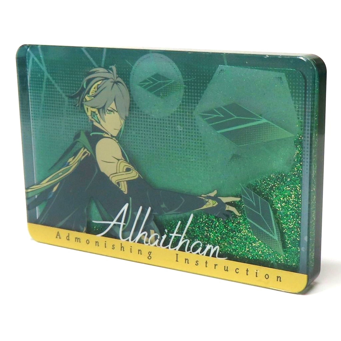 Alhaitham Motif Quicksand Acrylic Block Genshin Impact China Limited [USED]