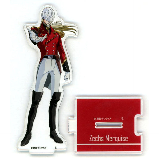 Zechs Merquise Mask Connecting Acrylic Stand Part 2 Mobile Suit Gundam Wing [USED]