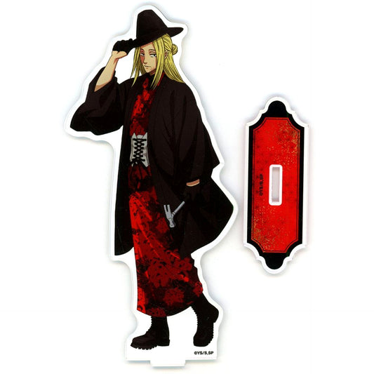 Shishiba TV Anime Sakamoto Days Illustration Japanese-Western Blend Ver. BIG Acrylic Stand POP UP SHOP in Marui [USED]