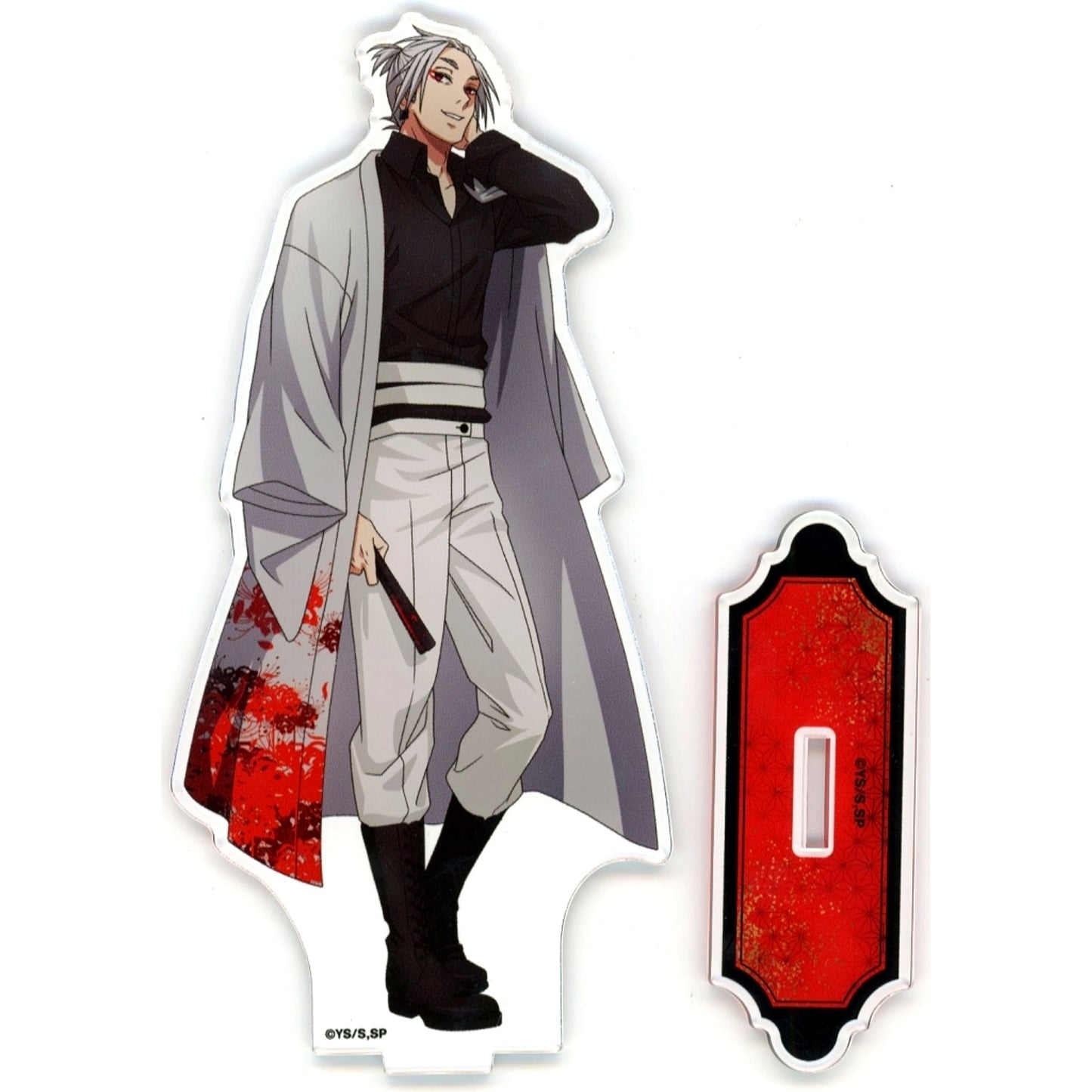 Gaku Illustration Japanese-Western Blend Ver. Big Acrylic Stand TV Anime Sakamoto Days Pop Up Shop in Marui [USED]