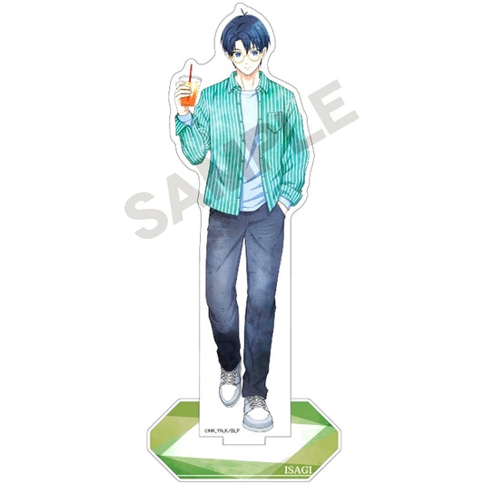 Yoichi Isagi Holiday Glasses Nuance Color Blue Lock Acrylic Stand [USED]