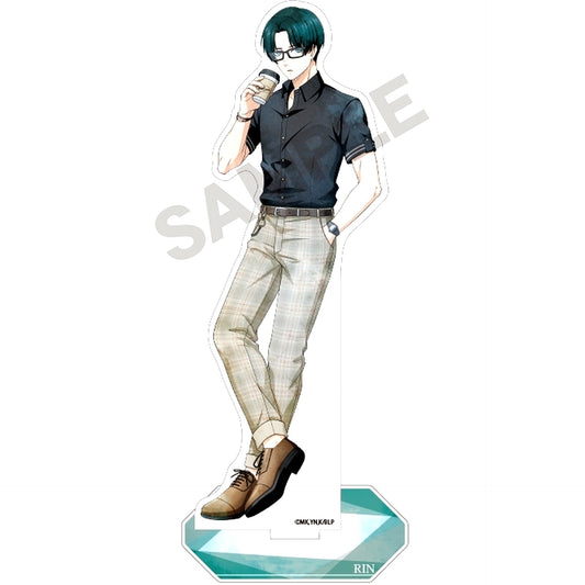 Rin Itoshi Holiday Glasses Nuance Color Blue Lock Acrylic Stand [USED]