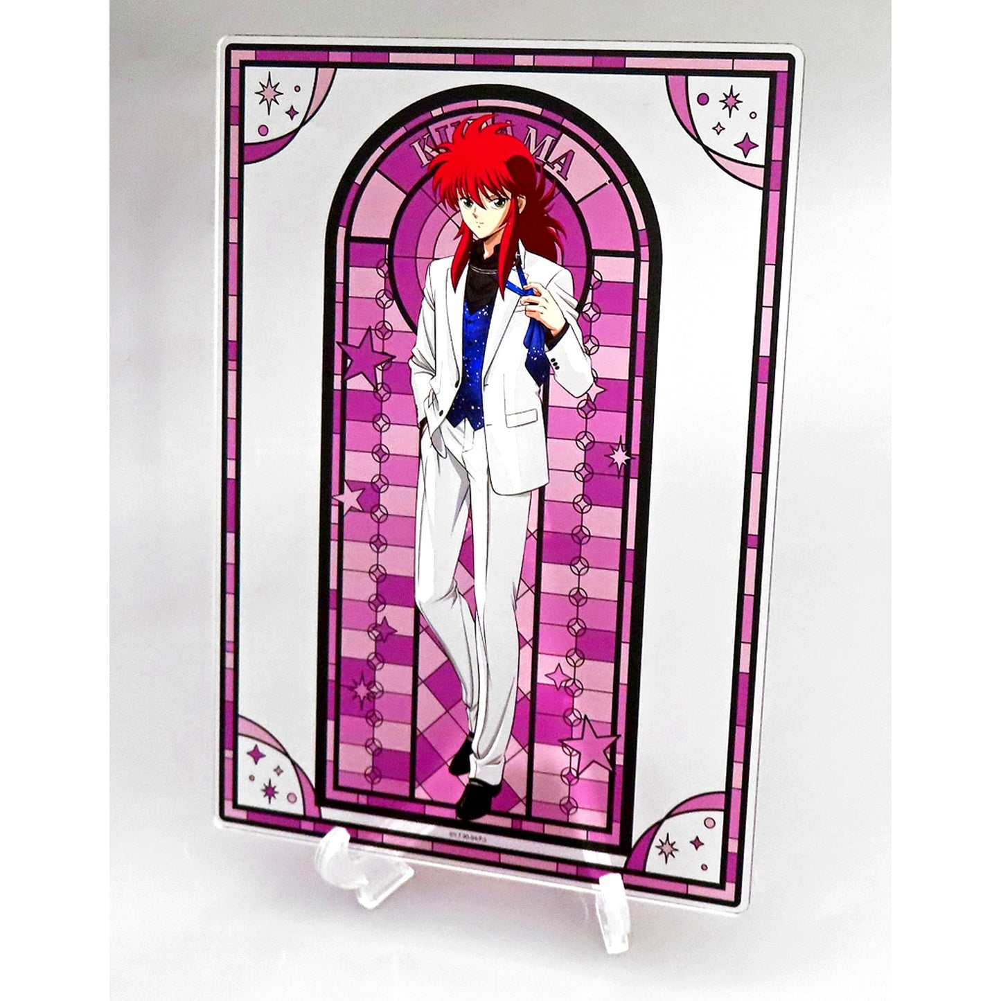 Kurama 08. Starry Sky Suit Ver. Illustration Acrylic Art Board Yu Yu Hakusho in Shinjuku Market Space by eeo [USED]