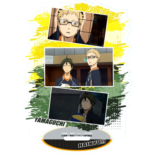06. Kei Tsukishima & Tadashi Yamaguchi - Scene Photo Acrylic Stand Haikyu!! [USED]