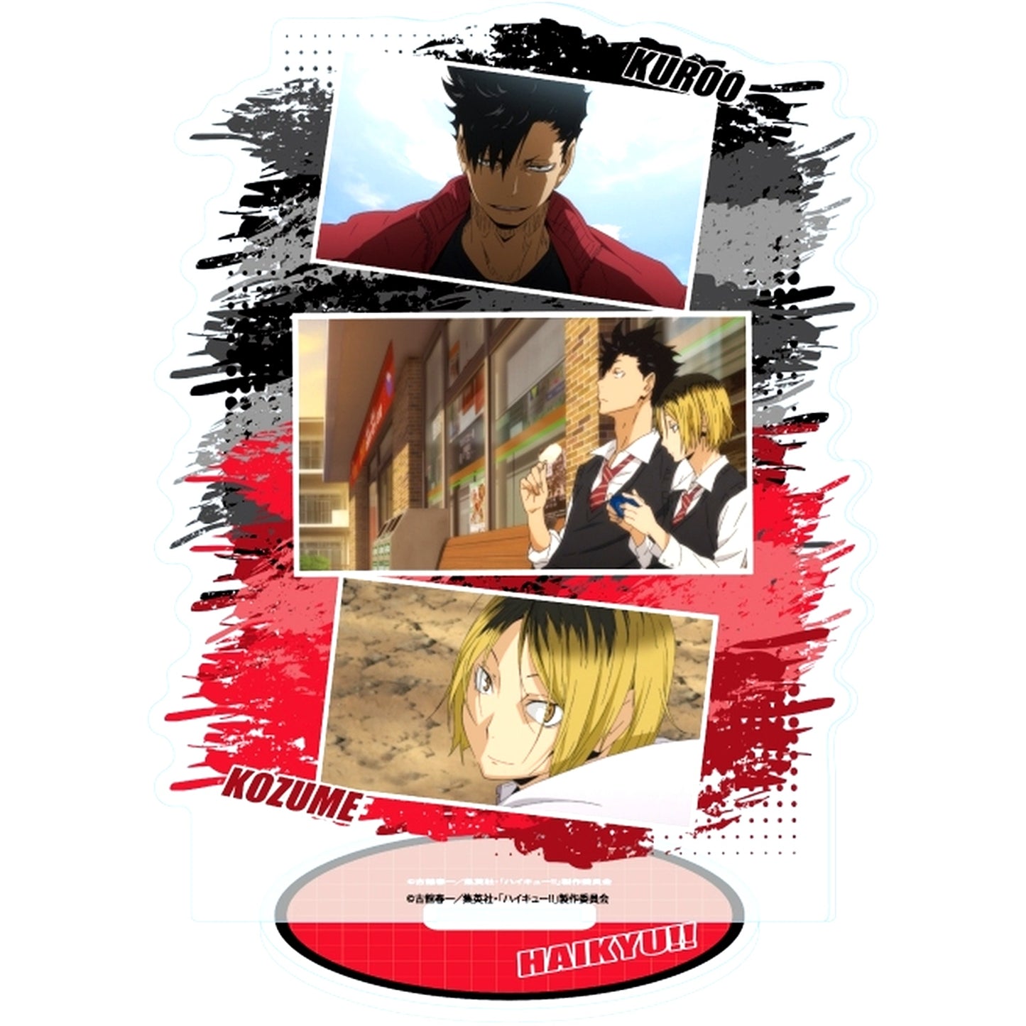 10. Tetsuro Kuroo & Kenma Kozume - Scene Photo Acrylic Stand Haikyu!! [USED]