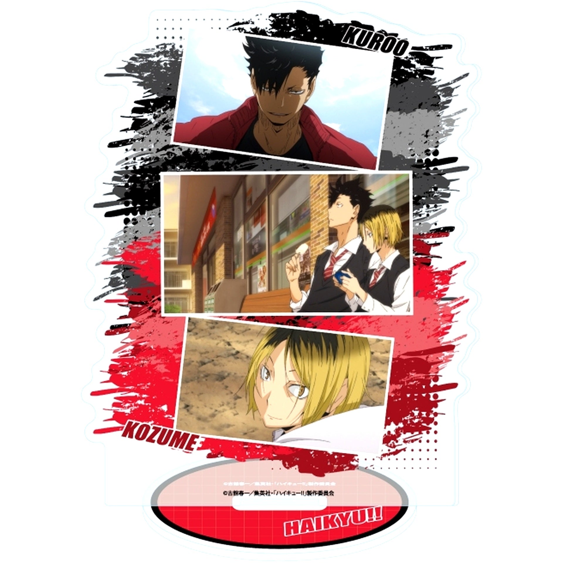 10. Tetsuro Kuroo & Kenma Kozume - Scene Photo Acrylic Stand Haikyu!! [USED]