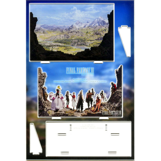 Group Single Item Multi Acrylic Stand CD Final Fantasy VII Rebirth Orchestral Arrangement Album + Multi Acrylic Stand Square Enix e-STORE Limited Bundle Bonus [USED]