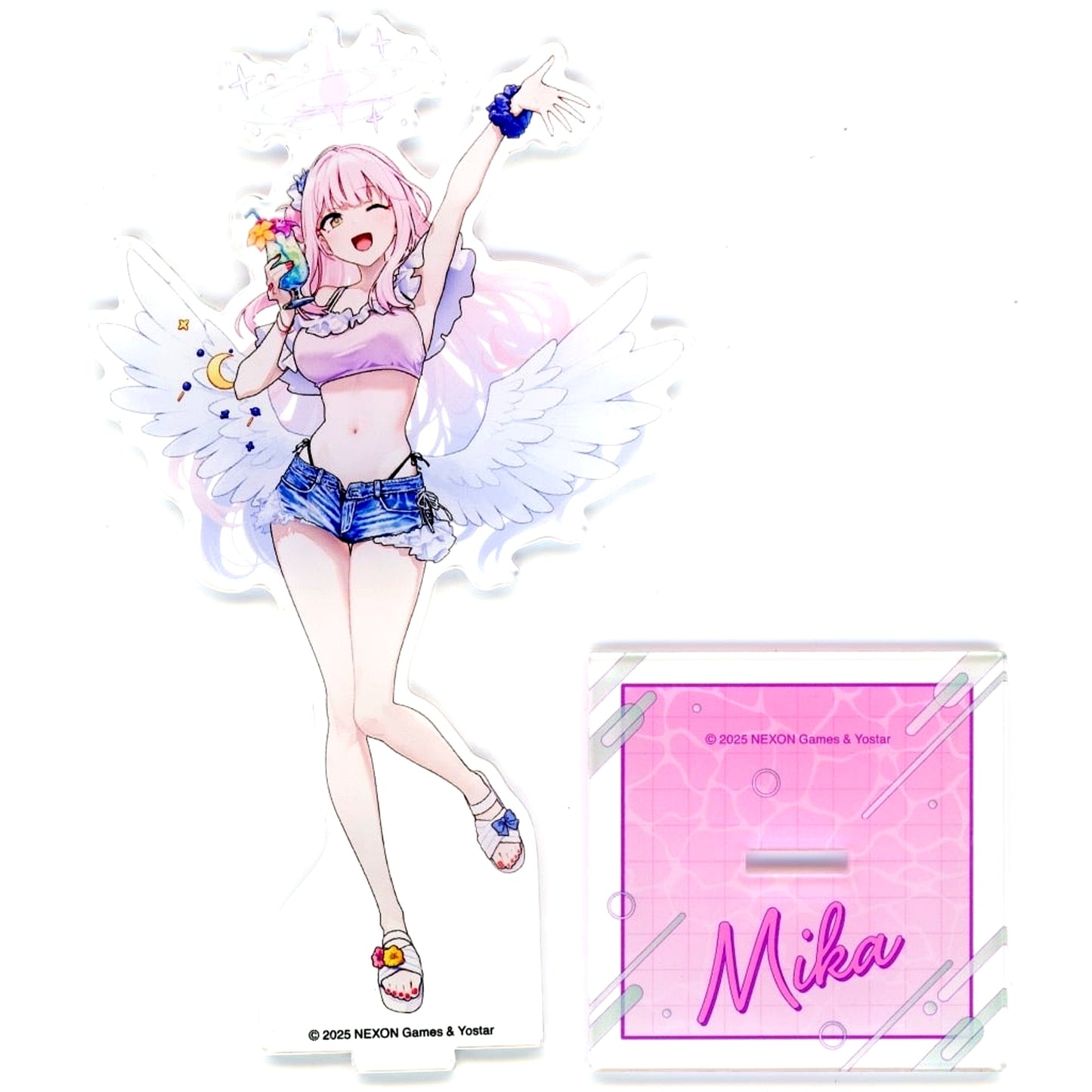 Mika Misono Hot Pants Style Outfit Blue Archive Acrylic Stand [USED]