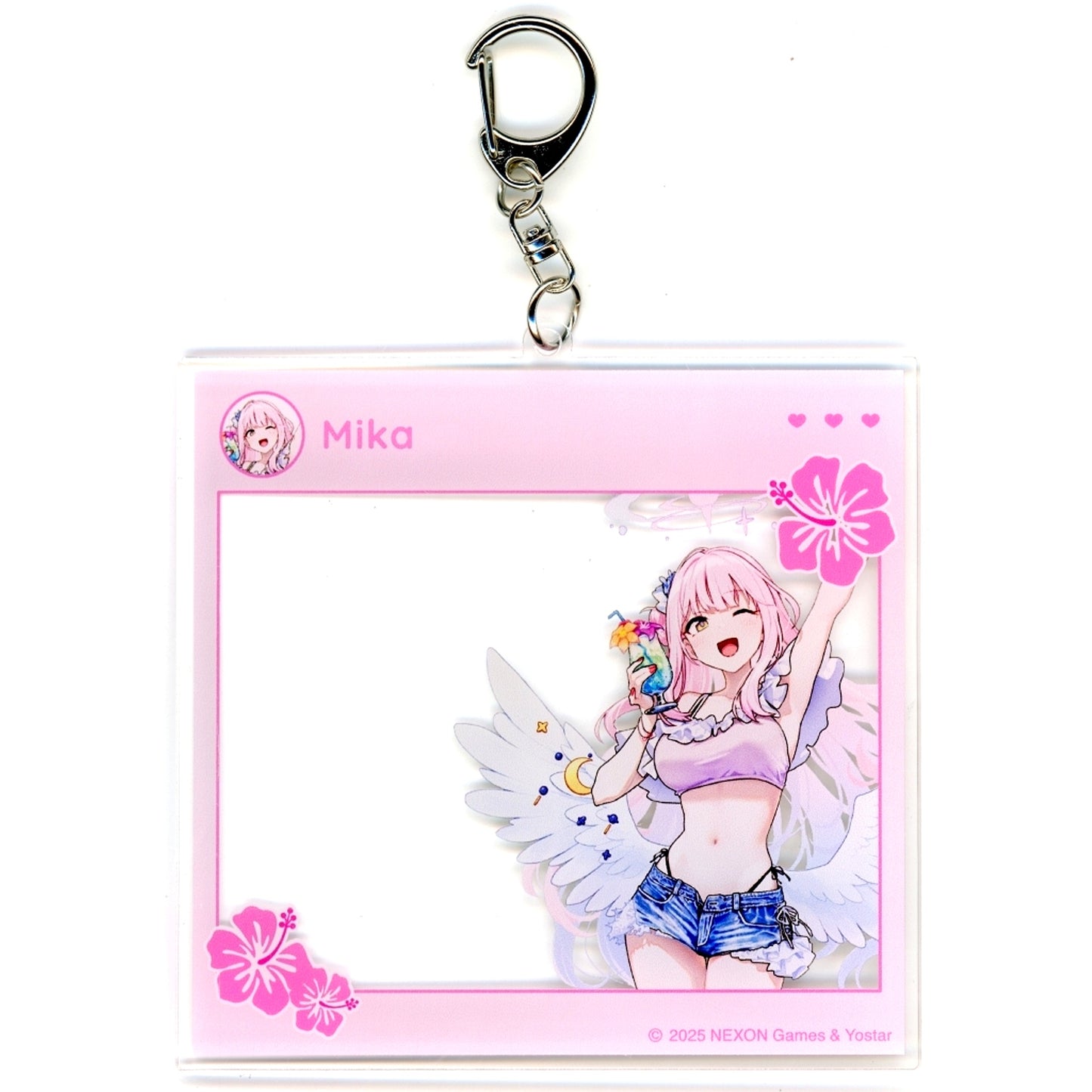 Mika Misono Blue Archive Photo Frame Keychain Hot Pants Style Coord [USED]