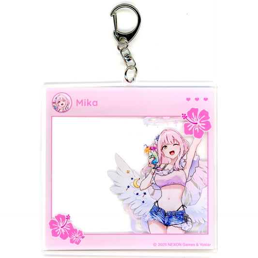 Mika Misono Blue Archive Photo Frame Keychain Hot Pants Style Coord [USED]