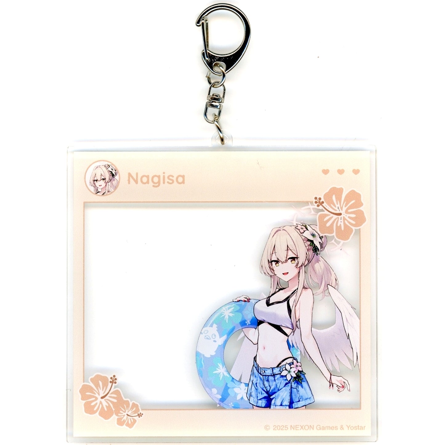 Nagisa Kirifuji Blue Archive Photo Frame Keychain Hot Pants Style Coord [USED]