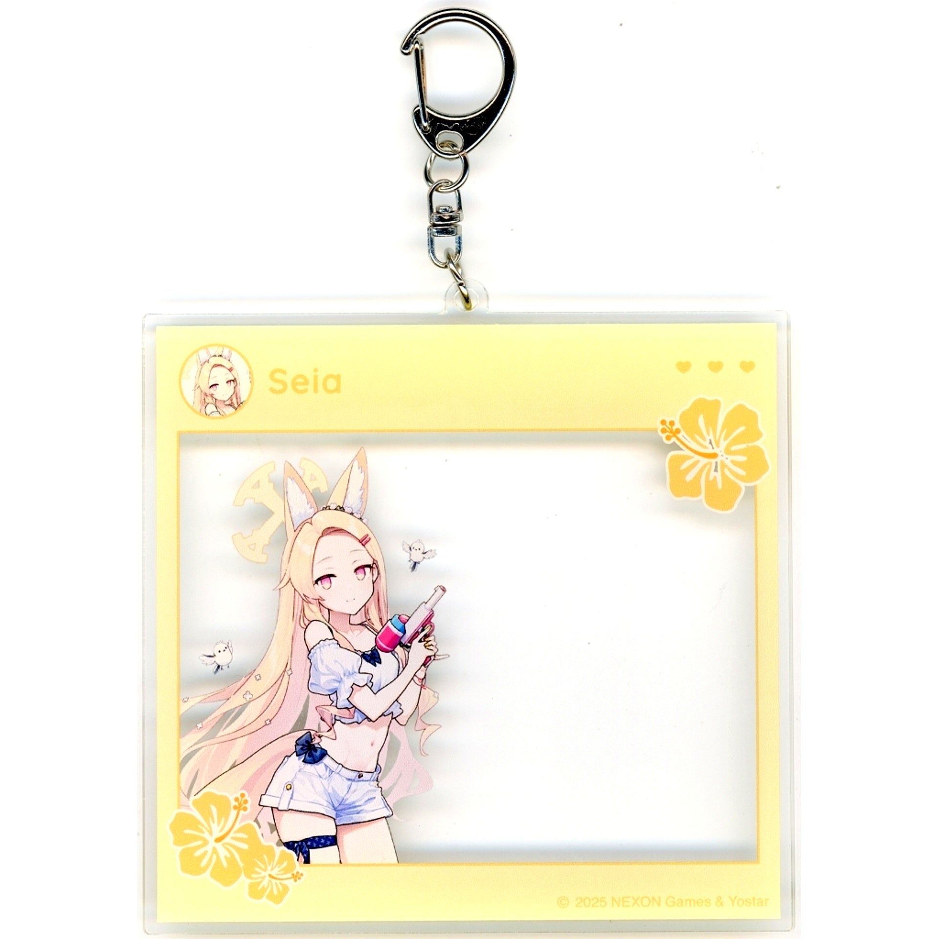 Seia Yurizono Blue Archive Photo Frame Keychain Hot Pants Style Coord [USED]
