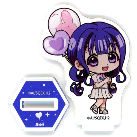 Aoi Akane Amusement Park Mini Character Ver. Mini Acrylic Stand Toilet-Bound Hanako-kun 2 x Yokohama Cosmo World [USED]