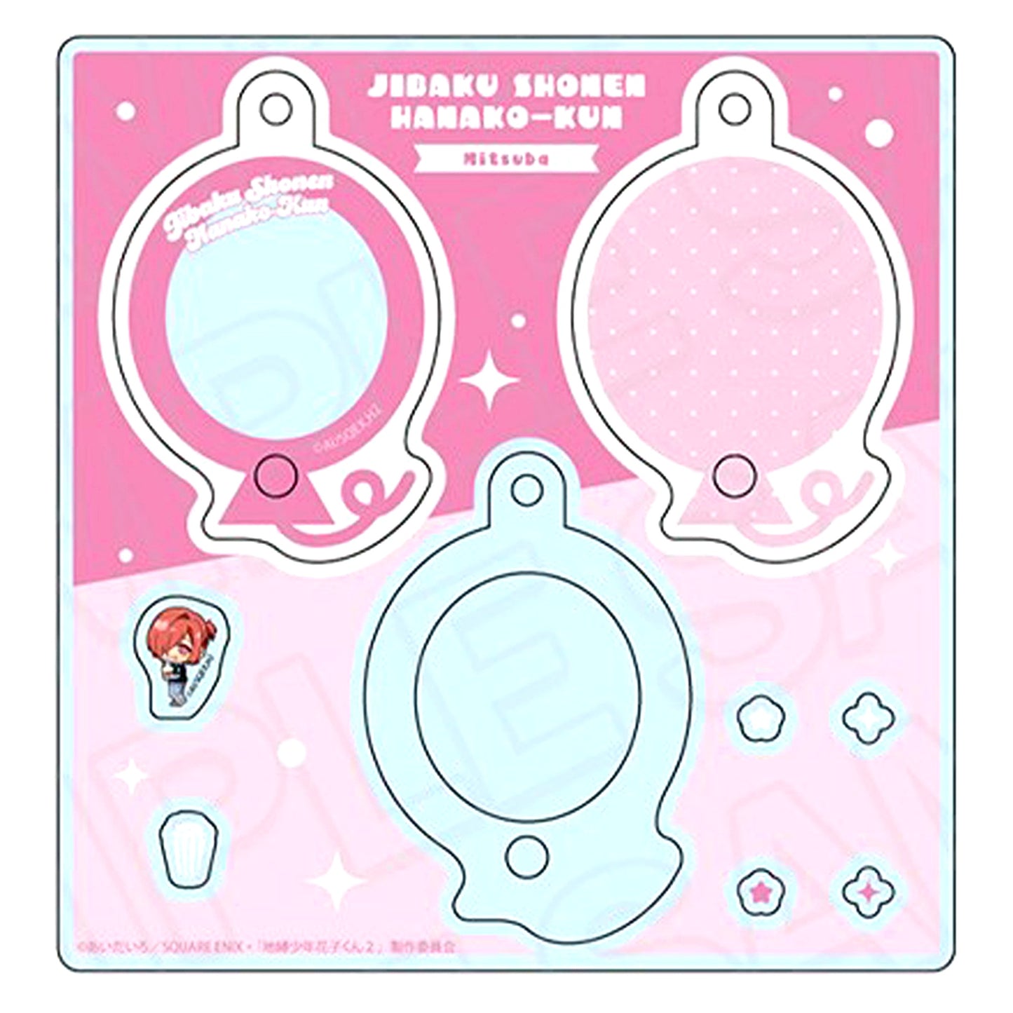 Mitsuba Toilet-Bound Hanako-kun 2 x Yokohama Cosmo World Pop Keychain Amusement Park Mini Character Ver. [USED]
