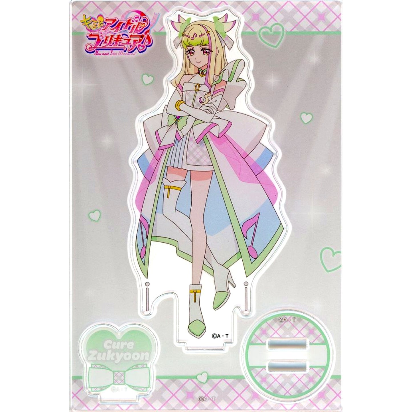 Cure Zukyun Kimi to Idol Precure Acrylic Stand [USED]