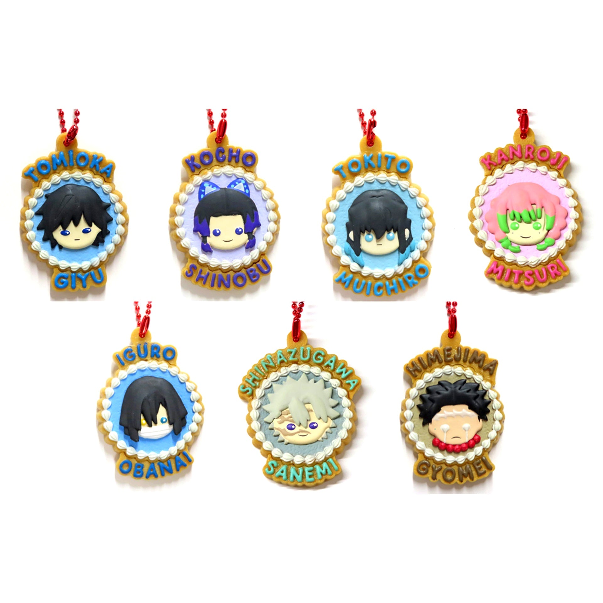Set of 7 Puchi Break Demon Slayer: Kimetsu no Yaiba Ni no Kata [USED]