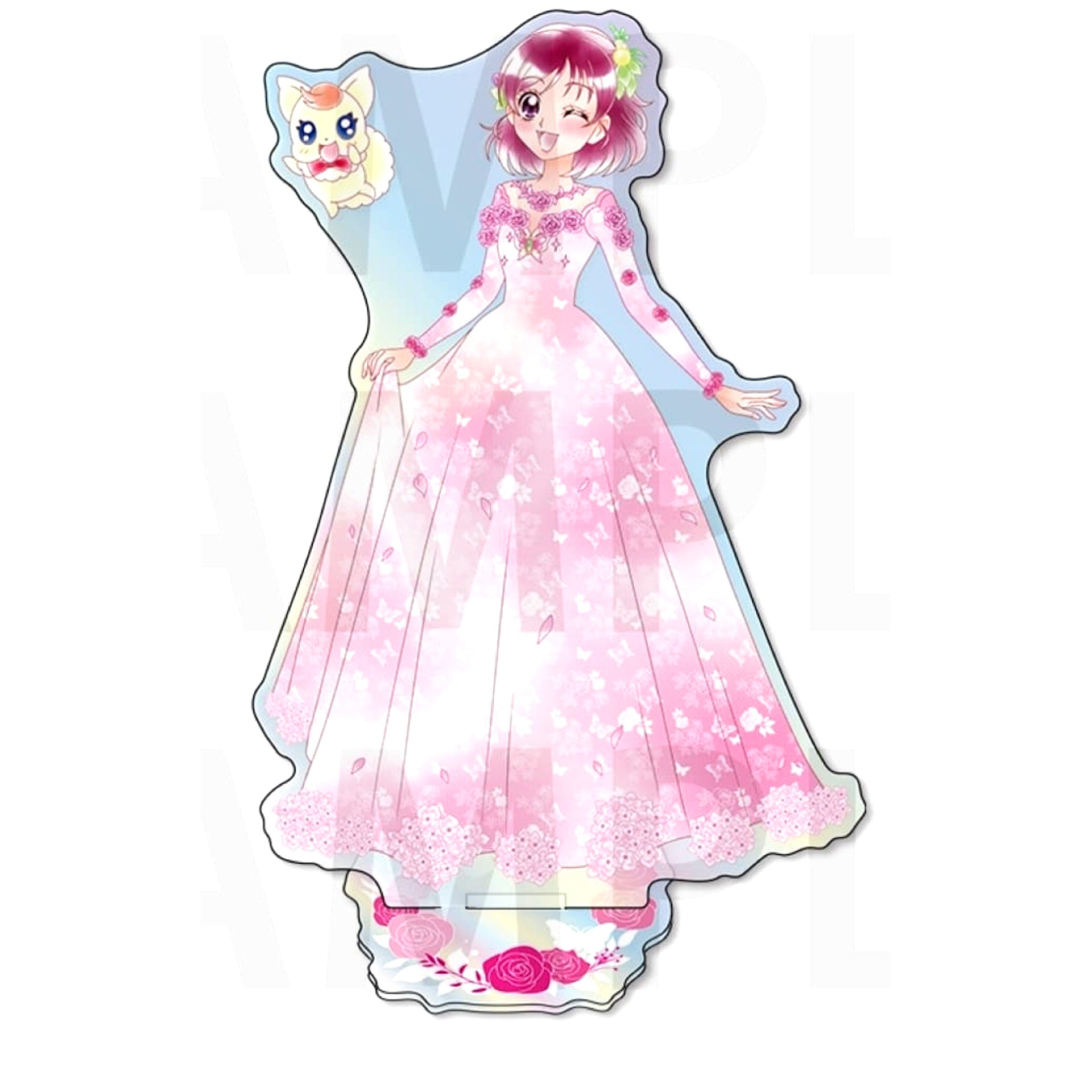 Nozomi Yumehara and Coco Yes! Pretty Cure 5 Go Go! Aurora Acrylic Stand [USED]