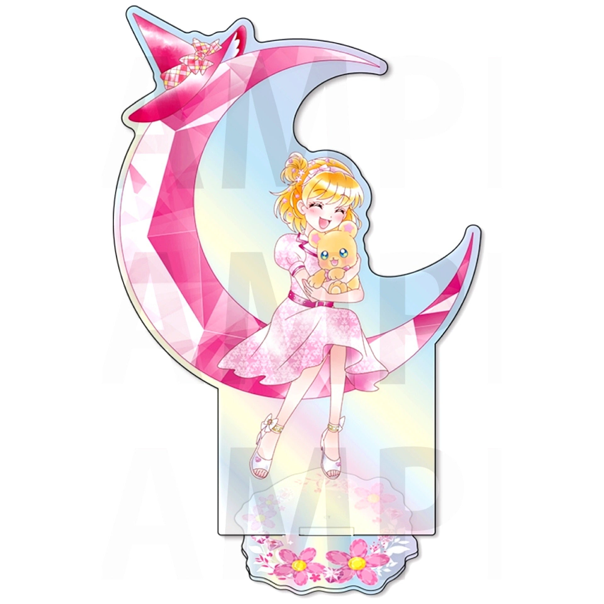 Mirai Asahina & Mofurun Aurora Acrylic Stand Maho Girls Precure! [USED]
