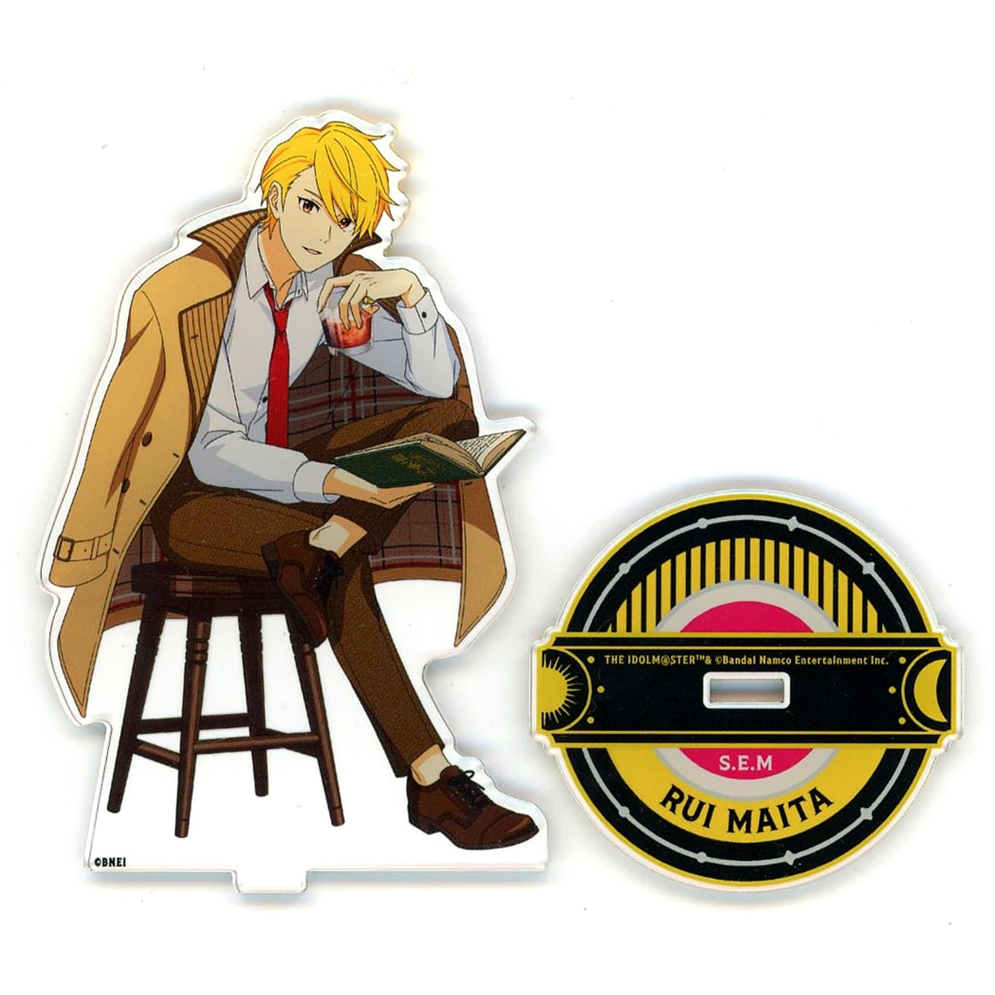 Rui Maita The Idolmaster SideM Acrylic Stand Off the Clock Off the Record S.E.M x HUB [USED]