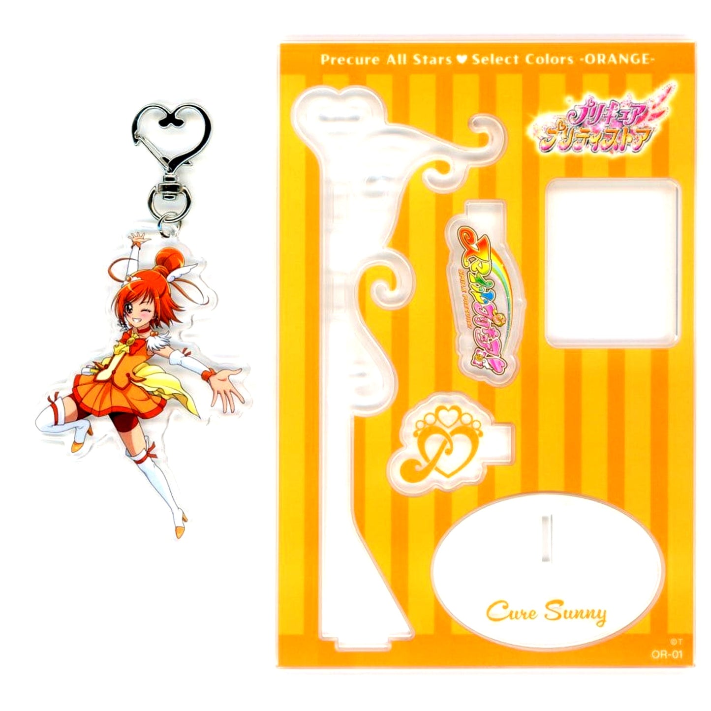 Cure Sunny Pretty Cure All Stars Select Colors-Orange- #1 Acrylic Stand [USED]