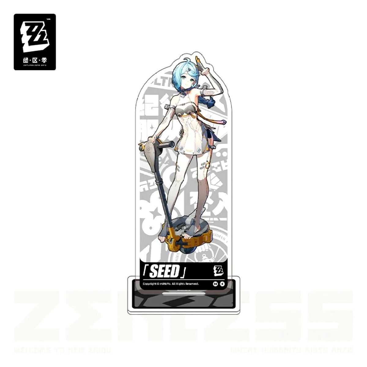 Seed Obol Squad Standing Art Series Acrylic Stand Zenless Zone Zero [USED]