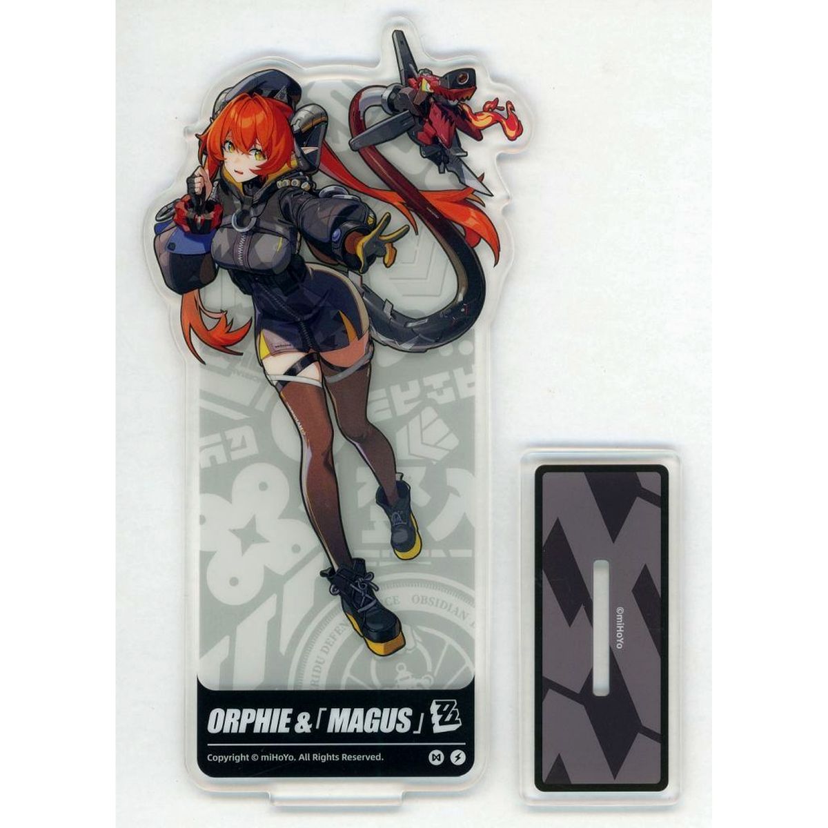 Orphie Magnusson & Onibi Obol Squad Standing Art Series Acrylic Stand Zenless Zone Zero [USED]