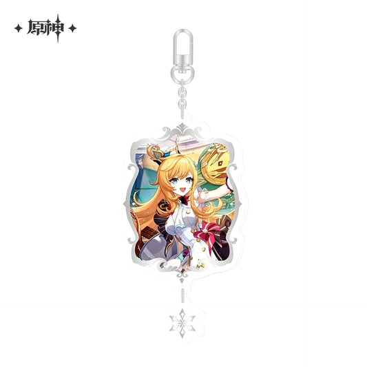 Escoffier Genshin Impact Acrylic Keychain [USED]