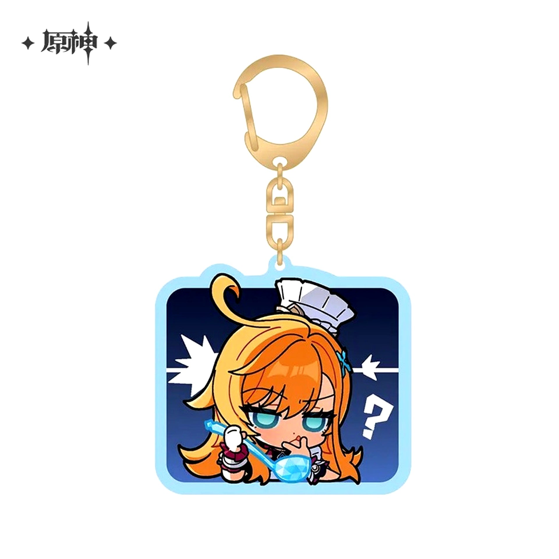 Escoffier Genshin Impact Chibi Character Acrylic Keychain [USED]