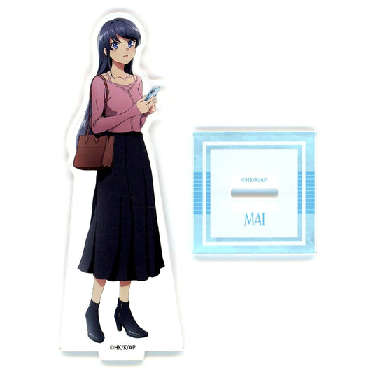 Mai Sakurajima Acrylic Stand Rascal Does Not Dream of Santa Claus POP UP SHOP in Bic Camera Fujisawa Store [USED]