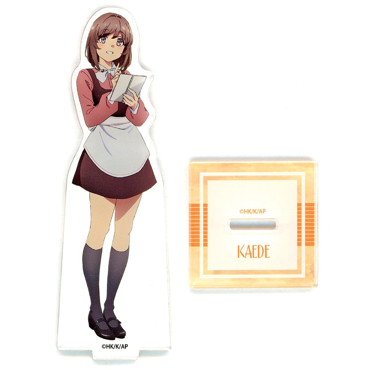 Kaede Azusagawa Acrylic Stand Rascal Does Not Dream of Santa Claus POP UP SHOP in BicCamera Fujisawa Store [USED]
