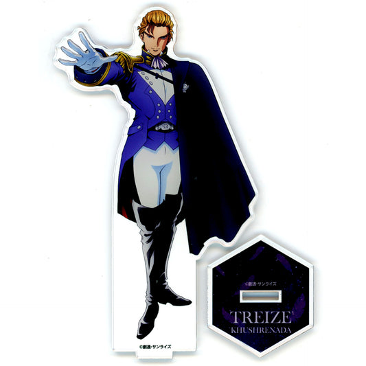 Treize Khushrenada New Mobile Report Gundam Wing Acrylic Stand 30th Anniversary Limited Official Shop [USED]