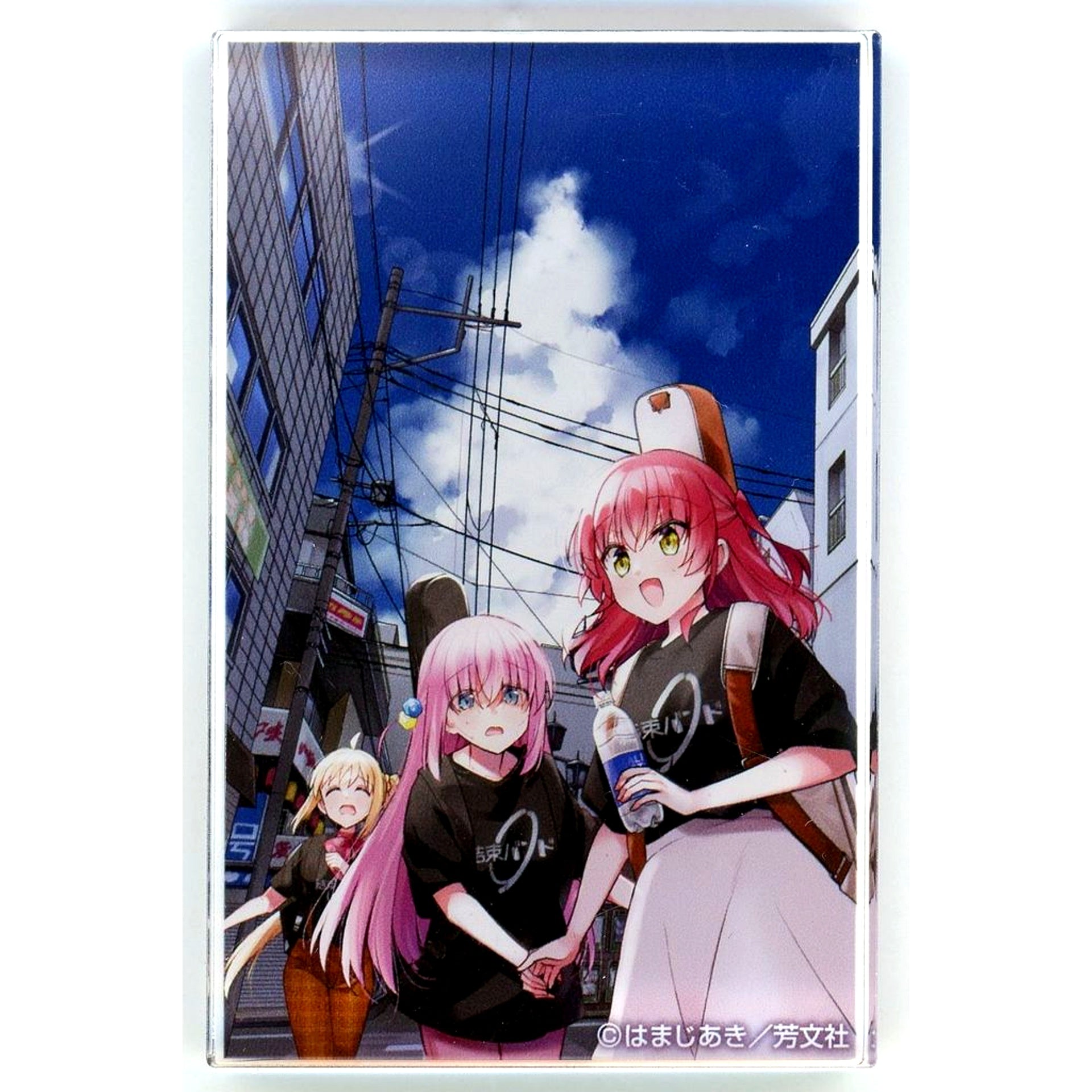Hitori Gotoh & Ikuyo Kita & Nijika Ijichi Outdoors Bocchi the Rock! Acrylic Block Collection C106 Goods [USED]