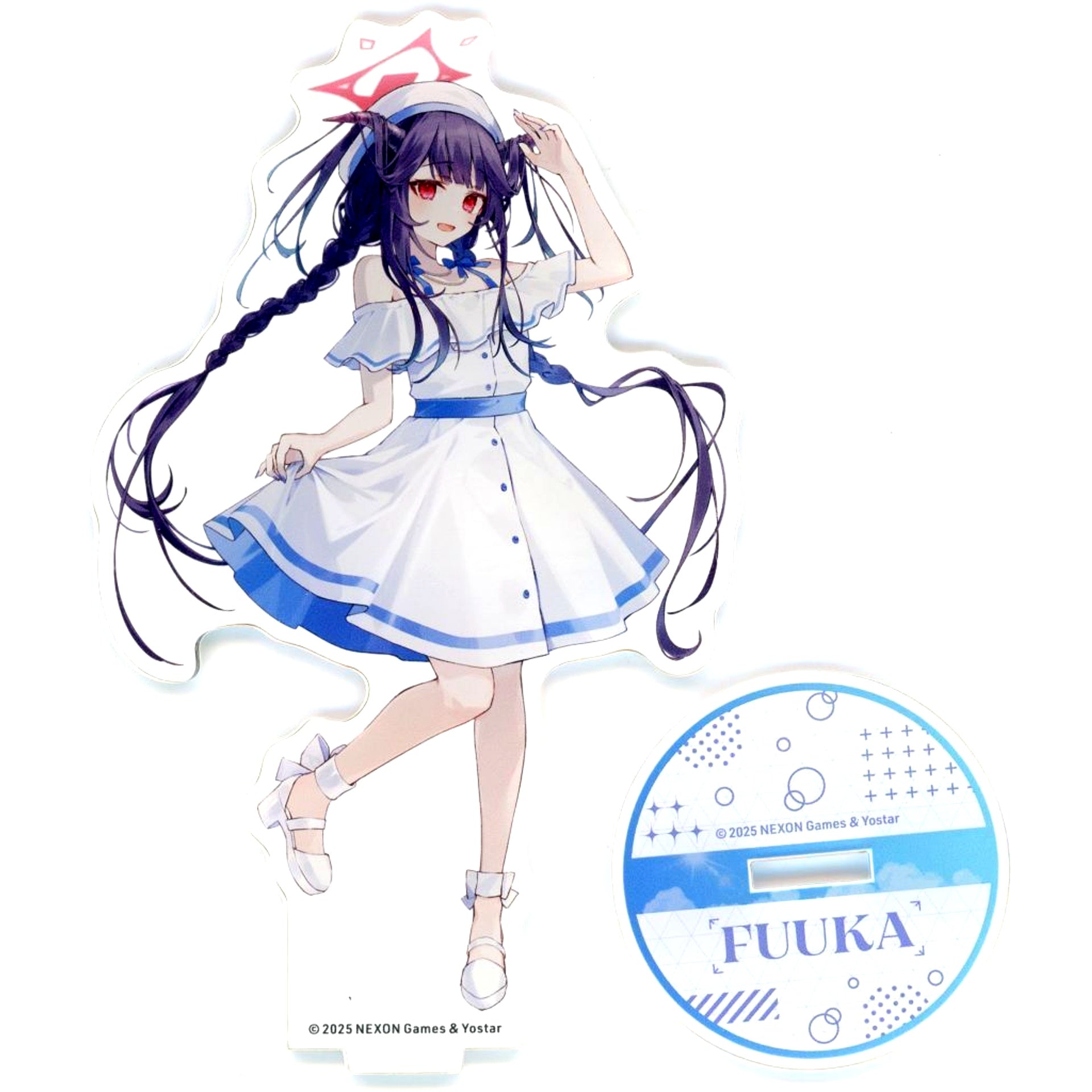 Fuuka Aikiyo Blue Archive 4.5th Anniversary POP UP STORE in Akiba CO Gallery Illustration Acrylic Stand [USED]