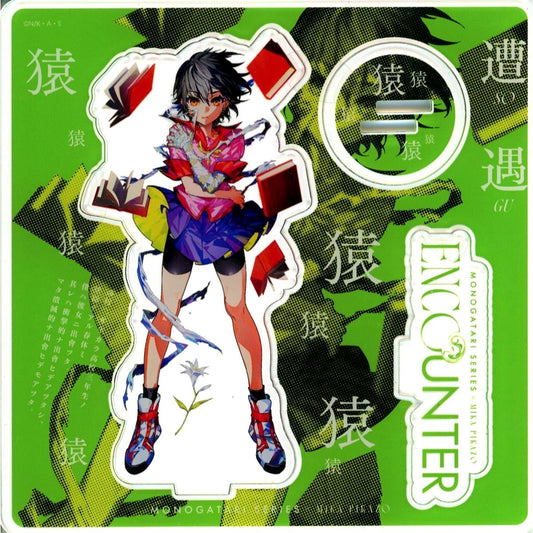 Suruga Kanbaru Monogatari Series x Mika Pikazo POP UP STORE ENCOUNTER Acrylic Stand [USED]