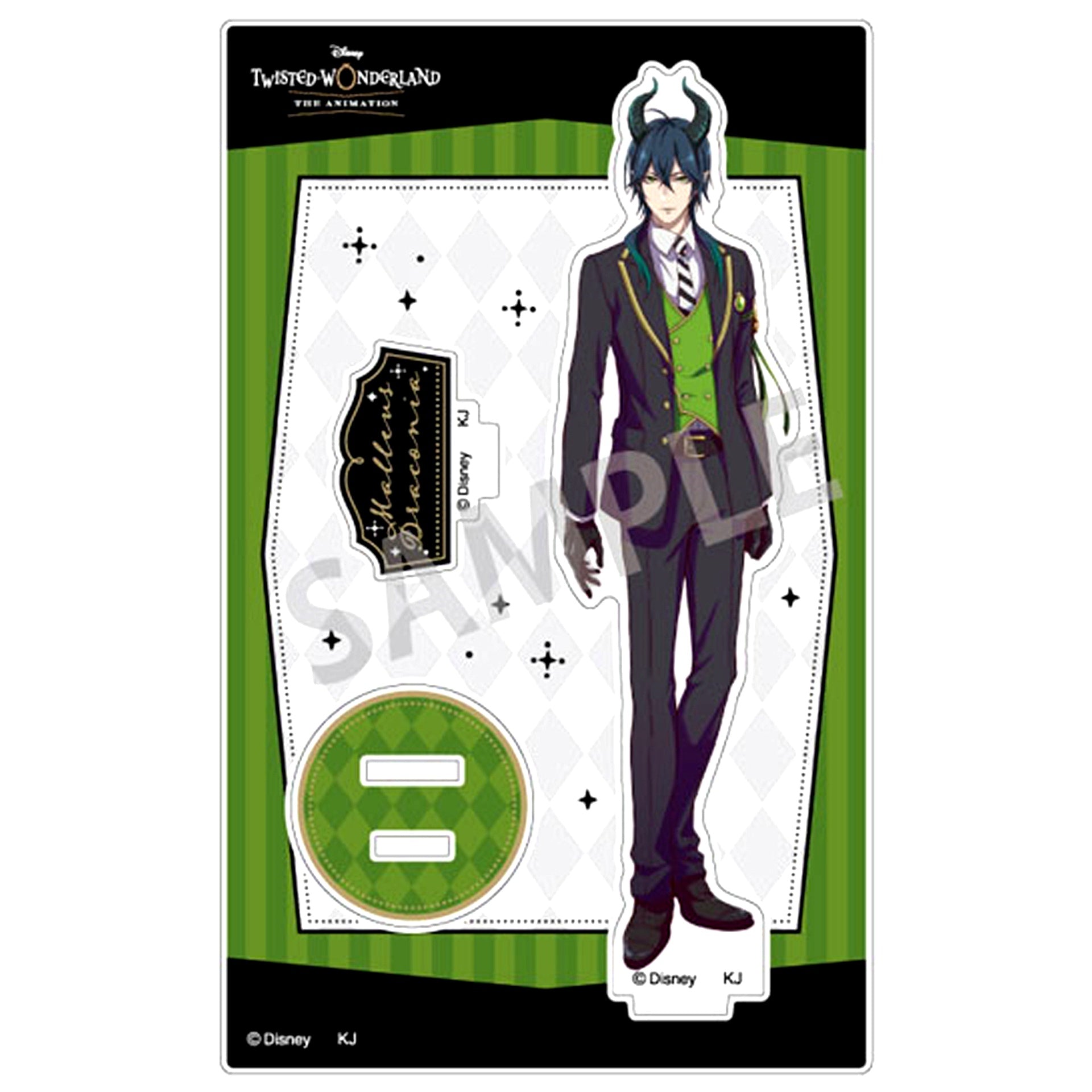 Malleus Draconia Acrylic Stand Disney Twisted-Wonderland The Animation [USED]