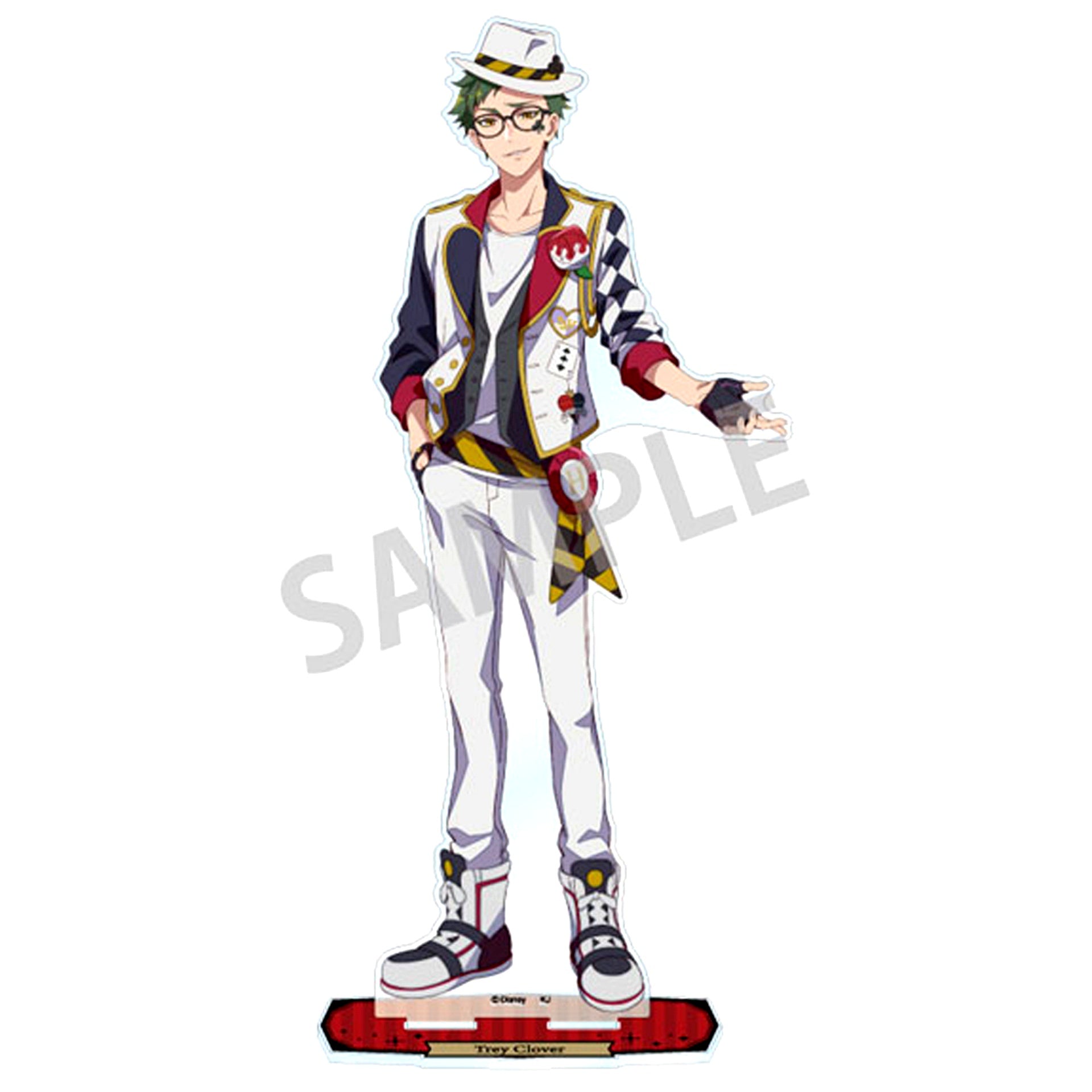 Trey Clover Disney Twisted-Wonderland The Animation Big Acrylic Stand [USED]
