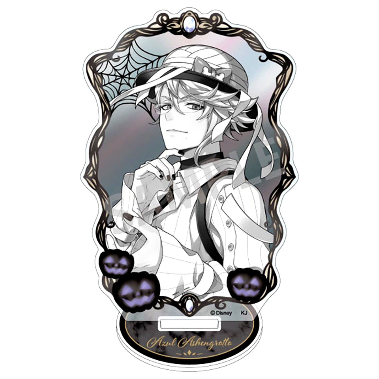 Azul Ashengrotto Scary Dress Ver. Monochrome Aurora Acrylic Stand Disney Twisted-Wonderland [USED]