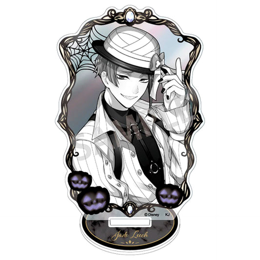 Jade Leech Disney Twisted-Wonderland Scary Dress Ver. -Monochrome- Aurora Acrylic Stand [USED]