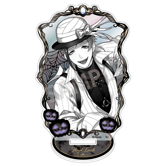 Floyd Leech Disney Twisted-Wonderland Scary Dress Ver. -Monochrome- Aurora Acrylic Stand [USED]