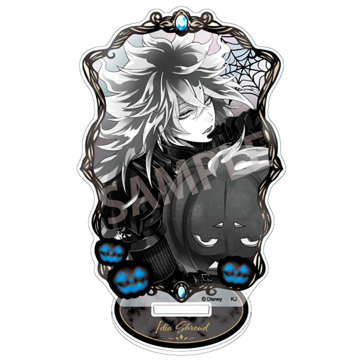 Idia Shroud Disney: Twisted-Wonderland Scary Dress ver. Monochrome Aurora Acrylic Stand [USED]
