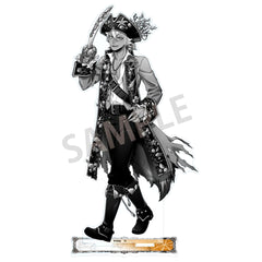 Jack Howl Scary Dress Ver. Monochrome Big Acrylic Stand Disney Twisted-Wonderland [USED]
