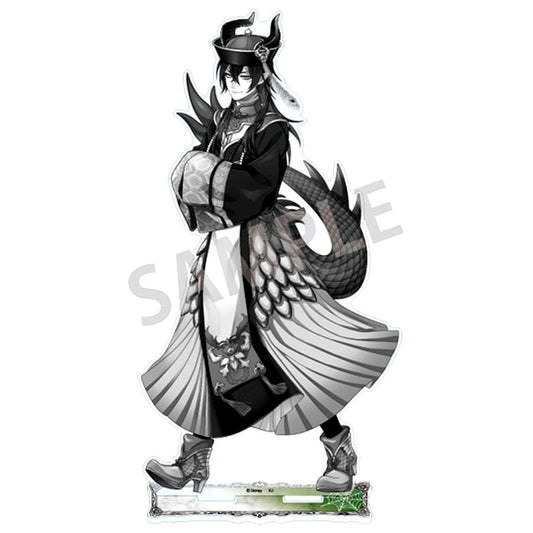 Malleus Draconia Disney: Twisted-Wonderland Big Acrylic Stand Scary Dress Ver. Monochrome [USED]