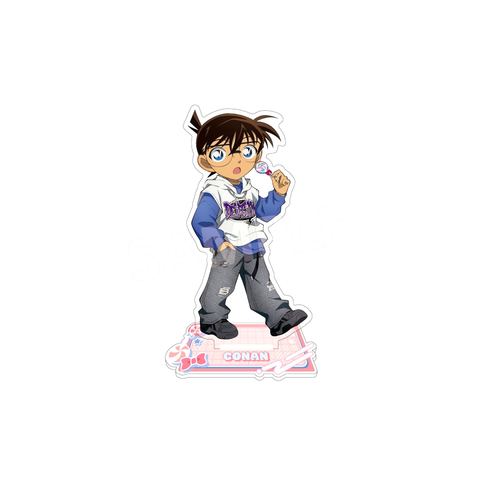 Conan Edogawa Lollipop Detective Conan Acrylic Stand [USED]