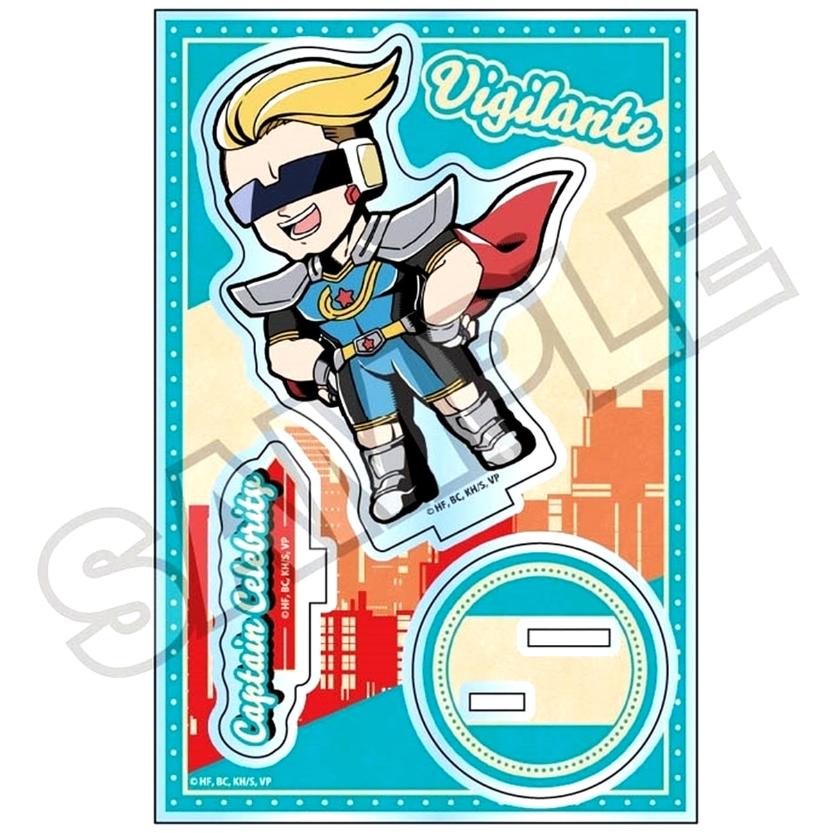 Captain Celebrity My Hero Academia: Vigilantes American Retro Acrylic Stand Jr. [USED]