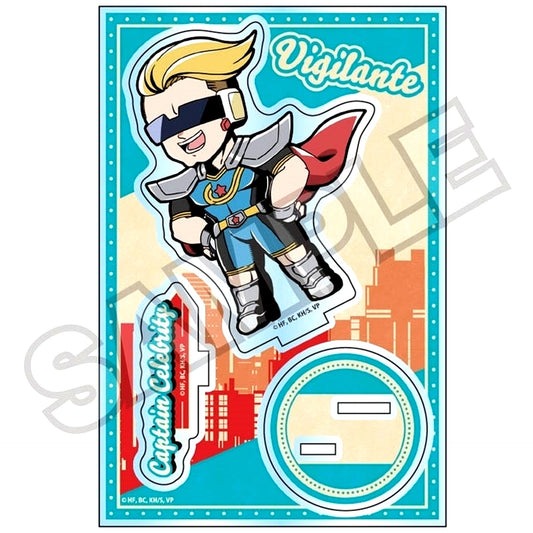 Captain Celebrity My Hero Academia: Vigilantes American Retro Acrylic Stand Jr. [USED]