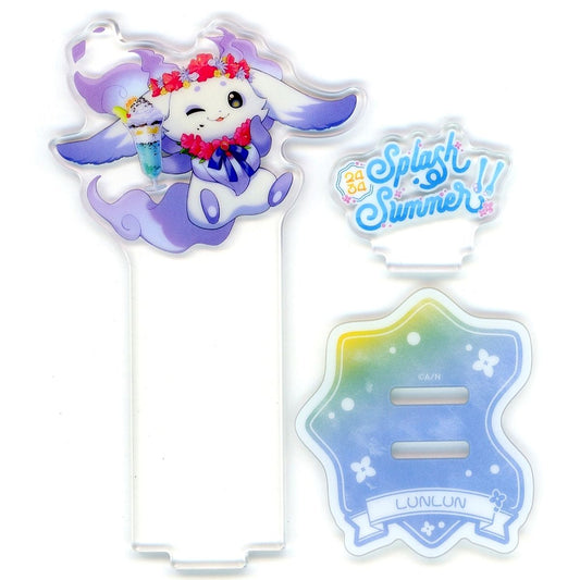 Lunlun Acrylic Stand DMM Scratch Virtual YouTuber Nijisanji Splash Summer C-3 Prize [USED]