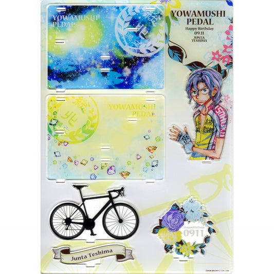 Junta Teshima 2WAY Acrylic Diorama Yowamushi Pedal Character Birthday Project 2021 [USED]
