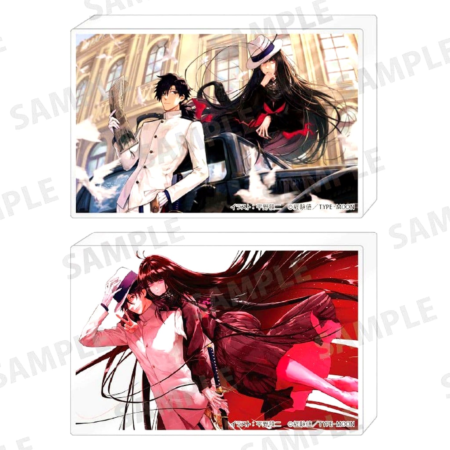 No.1 Rider Teito Seihai Kitan Fate/type Redline Mini Acrylic Block Set [USED]
